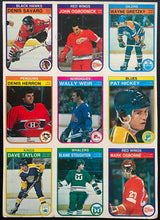 Load image into Gallery viewer, 1982-83 OPC Hockey Card Original Vintage Sheet Wayne Gretzky #106 O-Pee-Chee NHL