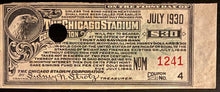Load image into Gallery viewer, 1930 Vintage Bond Coupon Chicago Stadium Bulls Blackhawks NBA NHL Arena No. 1241