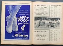 Load image into Gallery viewer, 1963 Forum NHL Hockey Program Montreal Canadiens v Detroit Red Wings Gordie Howe