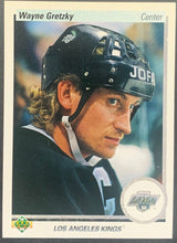 Load image into Gallery viewer, 1990-1991 Wayne Gretzky Upper Deck Promo Card Los Angeles Kings NHL Hockey VTG