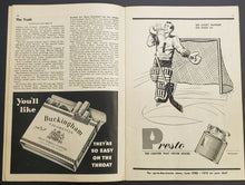 Load image into Gallery viewer, 1953 Maple Leaf Gardens Program Lumley Shutouts Blackhawks George Armstrong NHL