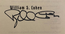 Load image into Gallery viewer, 2006 William Cohen Signed HC Copy Dragon Fire Autographed Political 1st Edition
