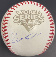 Load image into Gallery viewer, Robinson Cano Autographed 2009 World Series Rawlings Baseball Yankees JSA