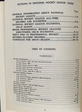 Load image into Gallery viewer, 1966-1967 National Hockey League 50th Anniversary Guide Book NHL Vintage