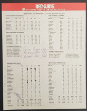 Load image into Gallery viewer, 1971 Olympia Stadium Hockey Program Detroit Red Wings vs Minnesota North Stars