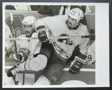 Load image into Gallery viewer, 1980s NHL Quebec Nordiques Hall Of Famer Michel Goulet Press Photo Hockey 8x10