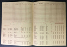 Load image into Gallery viewer, 1977 Wrigley Field Baseball Program Chicago Cubs Old Timers vs Hall Of Famers