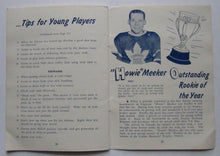 Load image into Gallery viewer, 1947-1948 Hap Day How To Play Better Hockey Booklet Quaker Oats Premium + Photos