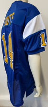 Load image into Gallery viewer, Dan Fouts Autographed Signed Custom San Diego Chargers NFL Vintage Jersey Leaf
