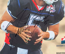Load image into Gallery viewer, Trent Edwards Autographed 2008 NFL Football Program Bills vs Miami Dolphins