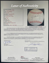 Load image into Gallery viewer, Roy Halladay Autographed SS Signed Rawlings Baseball MLB Hall of Fame JSA LOA