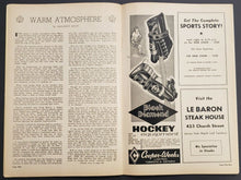 Load image into Gallery viewer, 1957 Maple Leaf Gardens OHA Junior A Program Ottawa Junior Canadiens v Marlboros