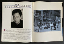 Load image into Gallery viewer, 1986 Billy Joel Root Beer Rag The Bridge Tour Concert Program Rock Music Piano