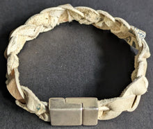 Load image into Gallery viewer, 2017 MLB Game Used Ball Leather Bracelet Toronto Blue Jays Canada Day MLB Holo