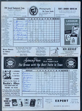 Load image into Gallery viewer, 1959 International League Baseball Program Columbus Jets vs Buffalo Bisons