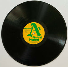 Load image into Gallery viewer, 1972 Oakland A's LP Record Album World Series Champions Finley's Heroes MLB