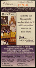 Load image into Gallery viewer, Willie Shoemaker Autographed Index Card Signed Vintage Horse Racing JSA + Card
