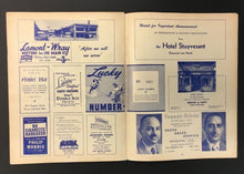 Load image into Gallery viewer, 1949 Buffalo Auditorium Exhibition Game Program Montreal Canadiens vs Bisons