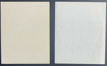 Load image into Gallery viewer, 1962 NHL + Moose Jaw Canucks Metro Prystais Vintage Double Christmas Card