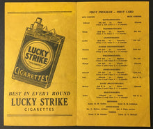 Load image into Gallery viewer, 1930s Pacific Side Boxing Program Balboa Stadium San Diego California 10 Bouts