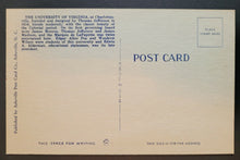 Load image into Gallery viewer, 1930's University of Virginia Stadium Charlottesville Football Postcard VTG