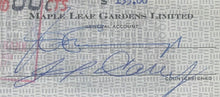 Load image into Gallery viewer, 1973 Team Issued Toronto Maple Leafs Cheque Pierre Jarry Signed Vintage Check