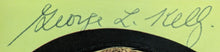 Load image into Gallery viewer, George L Kelly Signed Hall Of Fame Autographed Postcard New York Giants MLB COA
