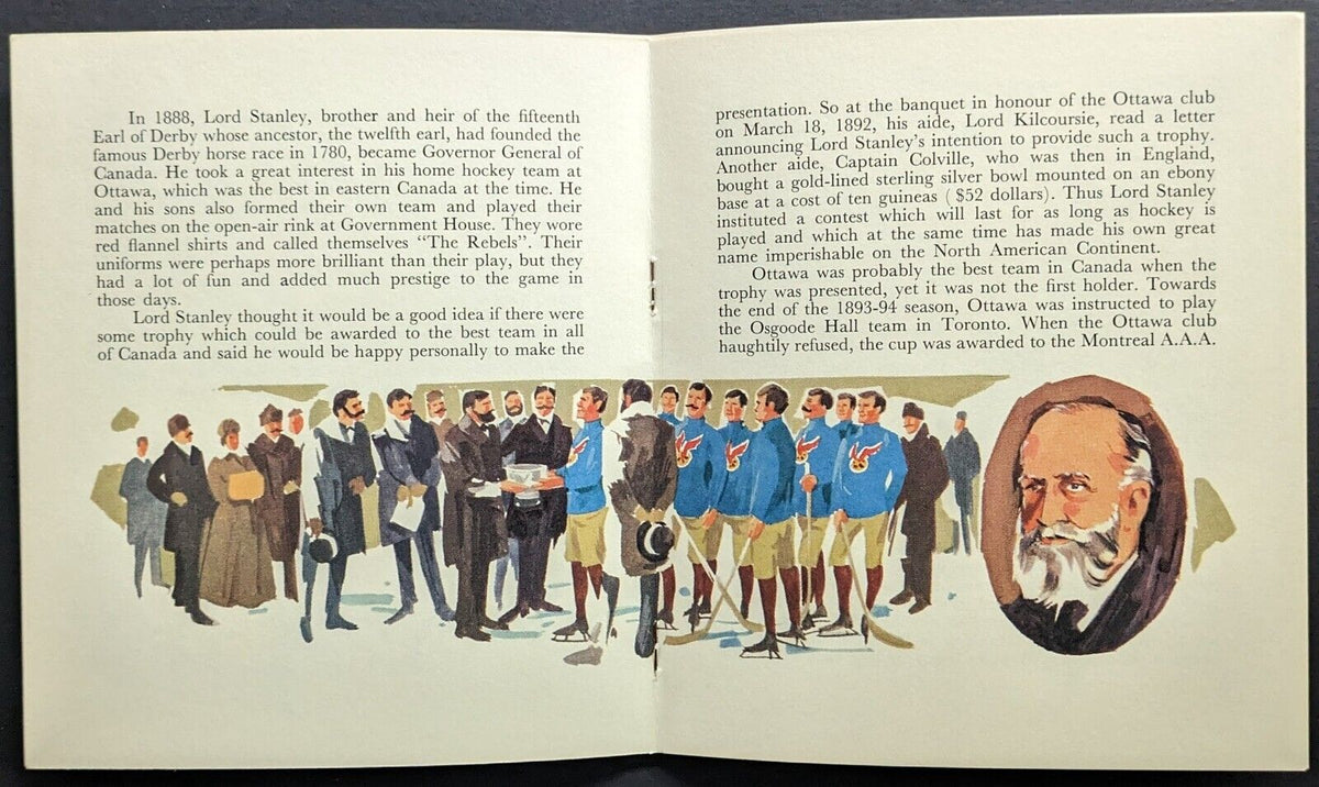 1967 The Birthplace Of Hockey Story Of Canada No.12 Paperback Vintage Glory Days Sports