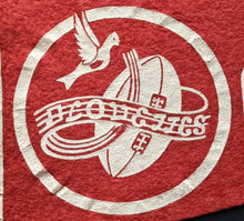 Load image into Gallery viewer, 1950s CFL Football Montreal Alouettes Full Size 25" Pennant With Tassels Vtntage