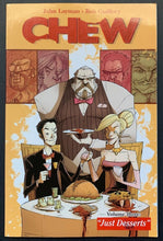 Load image into Gallery viewer, 2011 CHEW Graphic Novel Volumes 2 + 3 John Layman Rob Guillory Comic Book