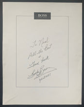 Load image into Gallery viewer, 2001 Bobby Baun Toronto Maple Leafs Signed Index Card Vintage Autographed NHL