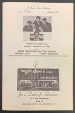 Load image into Gallery viewer, 1964 Dave Clark 5 Concert Handbill Buffalo New York Kleinhans Music Hall Vintage