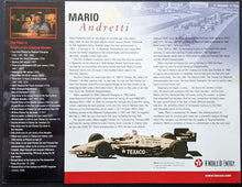 Load image into Gallery viewer, Mario Andretti Autographed Signed Driver of the Century Photo JSA COA VTG Racing