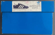Load image into Gallery viewer, Terry Fox 25th Anniversary Adidas Orion Shoes 1980 Marathon Of Hope Size 7.5 USA