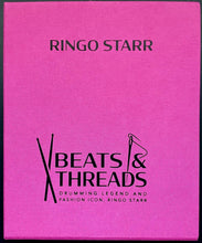 Load image into Gallery viewer, 2023 Ringo Starr Autographed Book Beats & Threads Limited Signed Edition Beatles