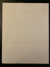 Load image into Gallery viewer, 1967 NHL Hockey Night in Canada Script Maple Leaf Gardens With Singer Tiny Tim
