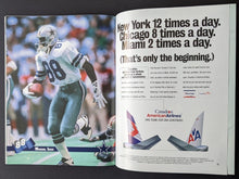 Load image into Gallery viewer, 1995 NFL American Bowl SkyDome Football Program Bills vs Cowboys Aikman