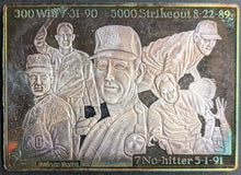 Load image into Gallery viewer, Nolan Ryan 5000 Strikeout .999 Fine Silver Bar Limited Edition Enviromint MLB