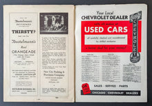 Load image into Gallery viewer, 1940 Chicago Stadium NHL Playoff Program Toronto Maple Leafs vs Blackhawks