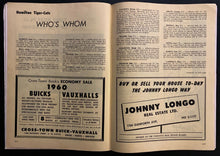 Load image into Gallery viewer, 1959 CFL Football Grey Cup Program Winnipeg Blue Bombers v Hamilton Tiger Cats