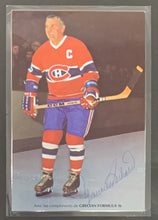 Load image into Gallery viewer, Maurice Richard Hockey Hall Of Fame Autographed Postcard Montreal Canadiens JSA