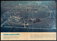 Load image into Gallery viewer, 1967 Mosport Race Track Photo Celebrating 1st Grand Prix Canada + Brochure