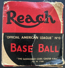 Load image into Gallery viewer, 1942 New York Yankees Autographed Signed Reach Baseball Joe DiMaggio MLB JSA LOA