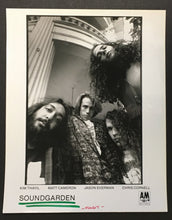 Load image into Gallery viewer, 1989 Soundgarden 8 x 10 A & M Records Original Studio Photo Chris Cornell