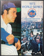 Load image into Gallery viewer, 1973 New York Mets vs. Oakland Athletics World Series Program MLB Baseball VTG
