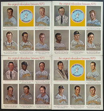 Load image into Gallery viewer, 1970 Milwaukee Brewers Inaugural Season MLB 4 Different Player Photo Prints