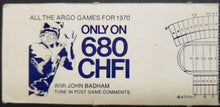 Load image into Gallery viewer, 1970 C.N.E. Stadium Ottawa Rough Riders vs Toronto Argonauts CFL Football