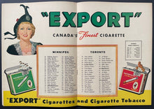Load image into Gallery viewer, 1954 CFL Football Program Winnipeg Blue Bombers vs Toronto Argonauts Vintage