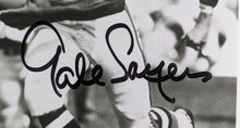 Load image into Gallery viewer, Gale Sayers Autographed Football Photo Signed Chicago Bears NFL JSA COA