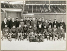 Load image into Gallery viewer, 1926 Rugby Cabinet Photo Kitchener + Waterloo Junior O.R.F.U. Group Champions